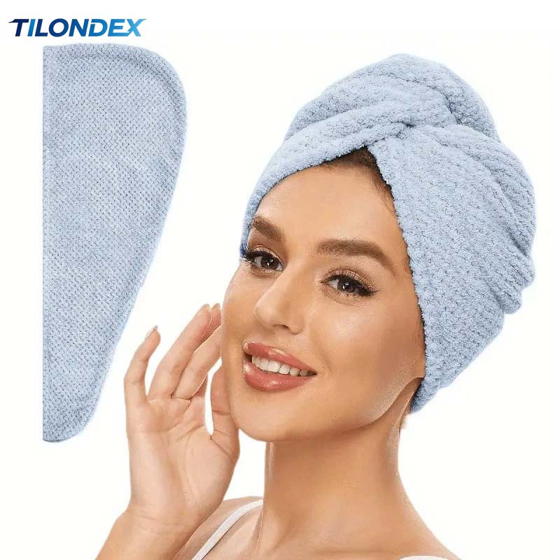 Hair Turban Towel - TILONDEX 1PC Turbante de Pelo de