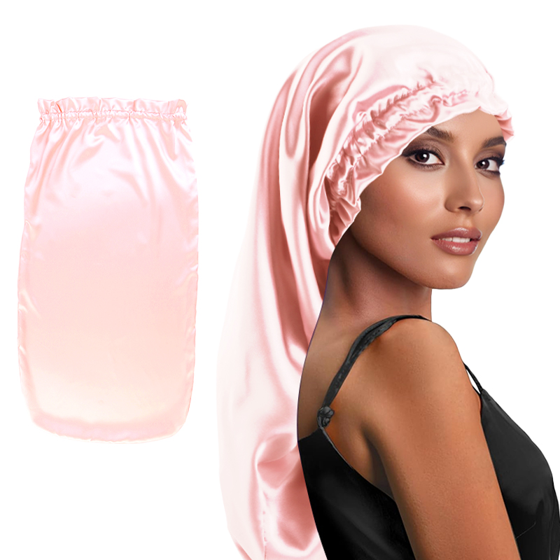 Hair Care Long Hair - Nuevo Gorro largo de satén para