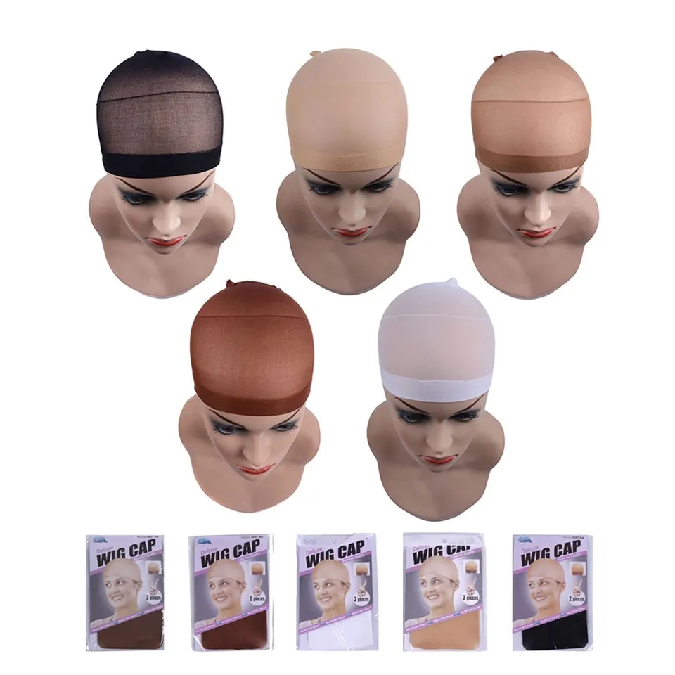 Wig Cap Stocking - 24 unidades (12 paquetes) gorro de