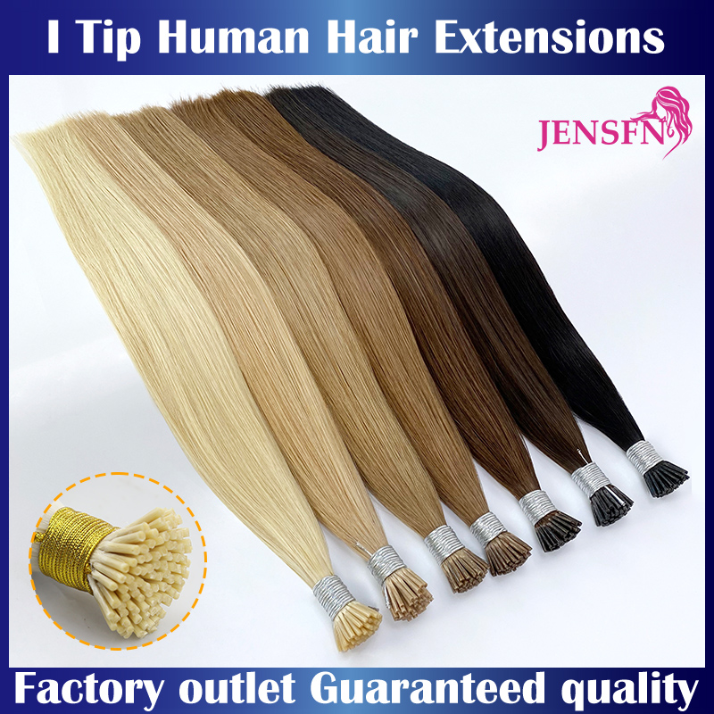 Hair Care Color - JENSFN-extensiones de cabello con punta I,