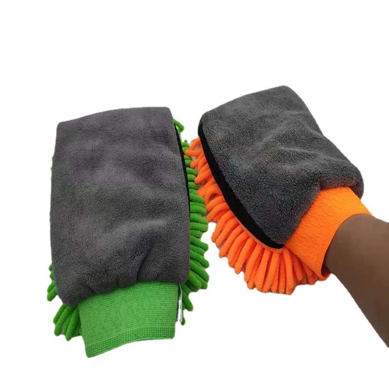 Hair Care Long Hair - Guantes de microfibra de doble cara