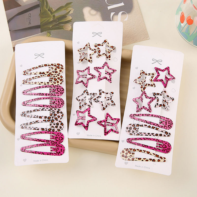 Bobby Pin Bulk - Conjunto de horquillas con estampado de