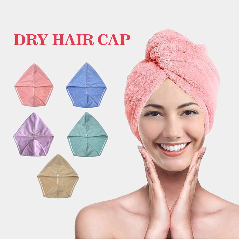 Hair Turban Towel - Toalla de microfibra para el cabello