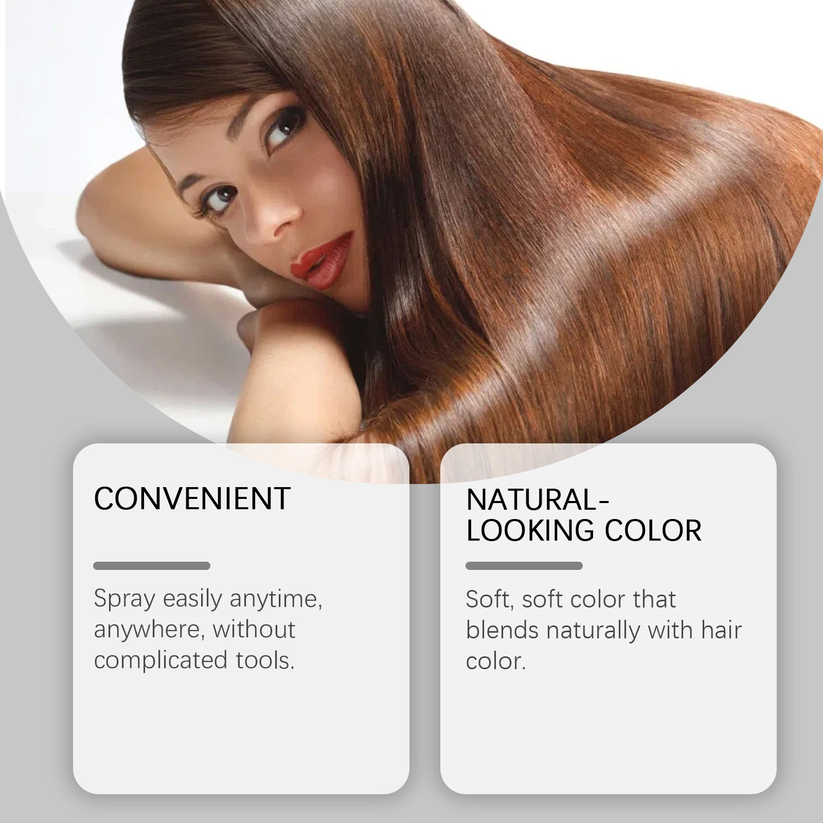 Spray de Color para el cabello - Hair Care Herbal Products reseña y precio