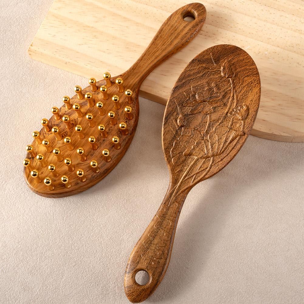 Peine de masaje para el cuero  - Hair Care Long Hair reseña y precio