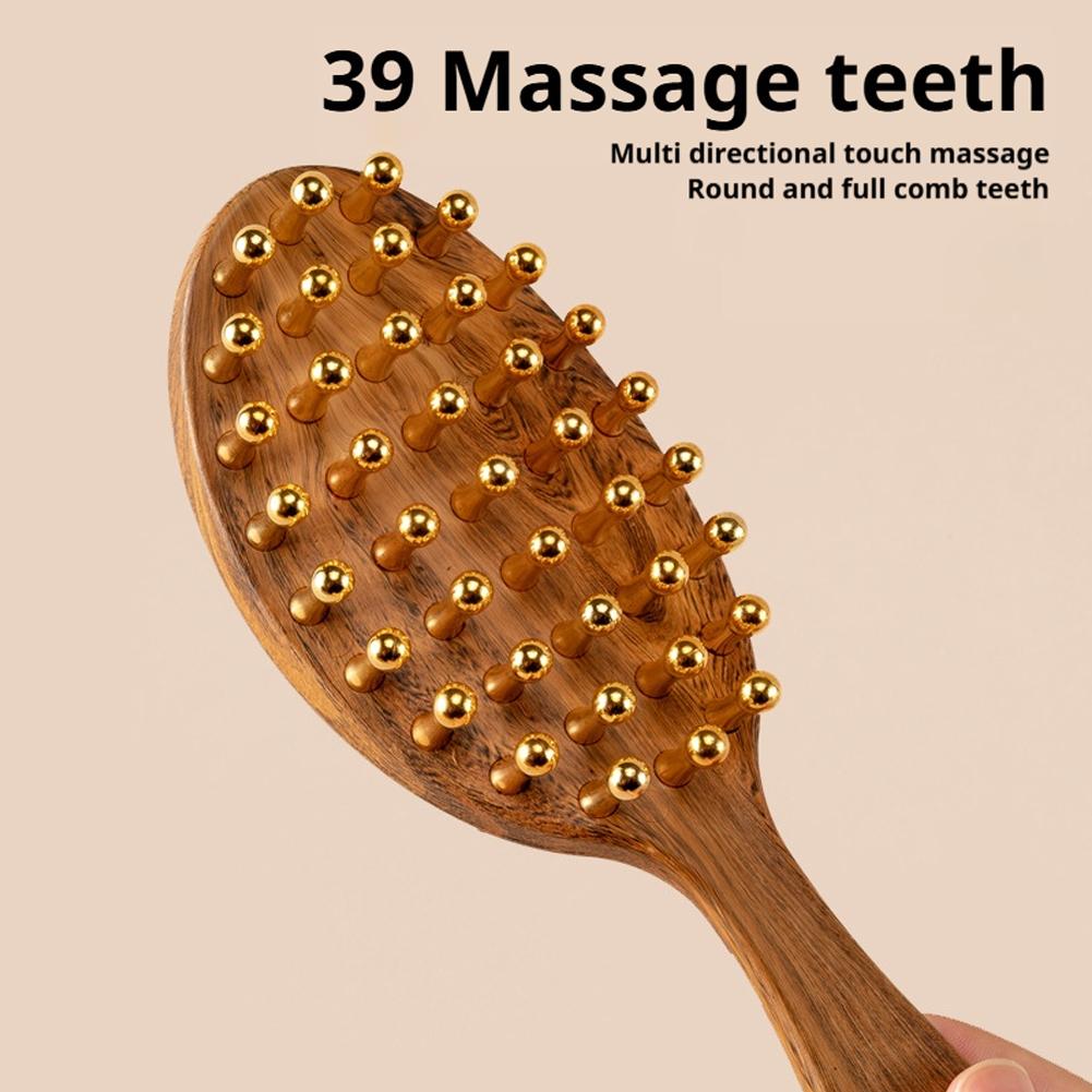 Peine de masaje para el cuero  - Hair Care Long Hair reseña y precio