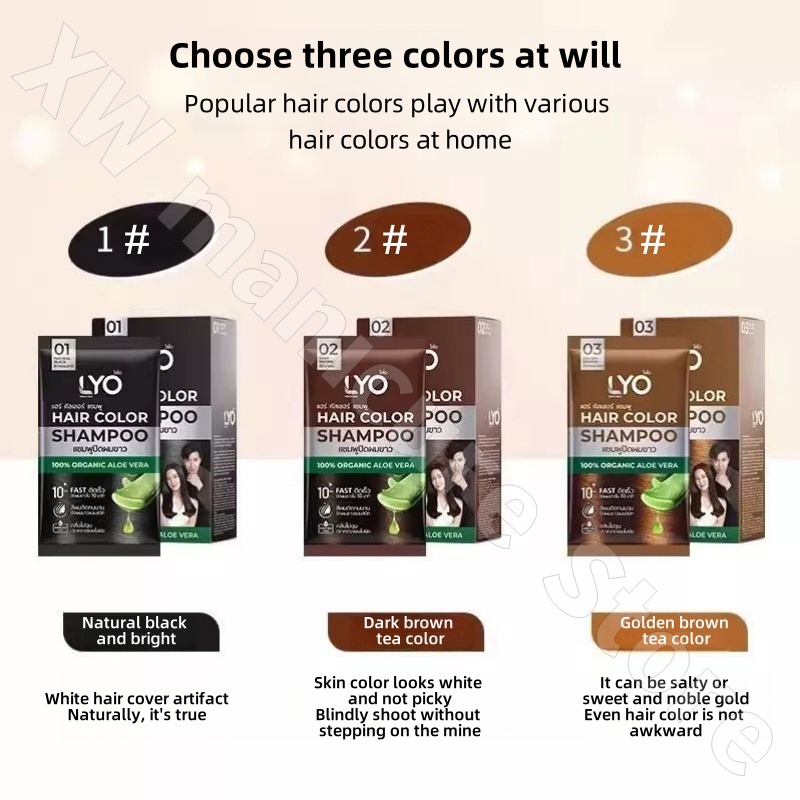 Tailandia LYO planta Natural l - Hair Care Thailand reseña y precio