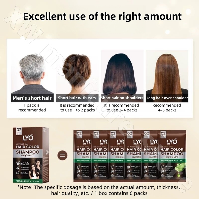 Tailandia LYO planta Natural l - Hair Care Thailand reseña y precio