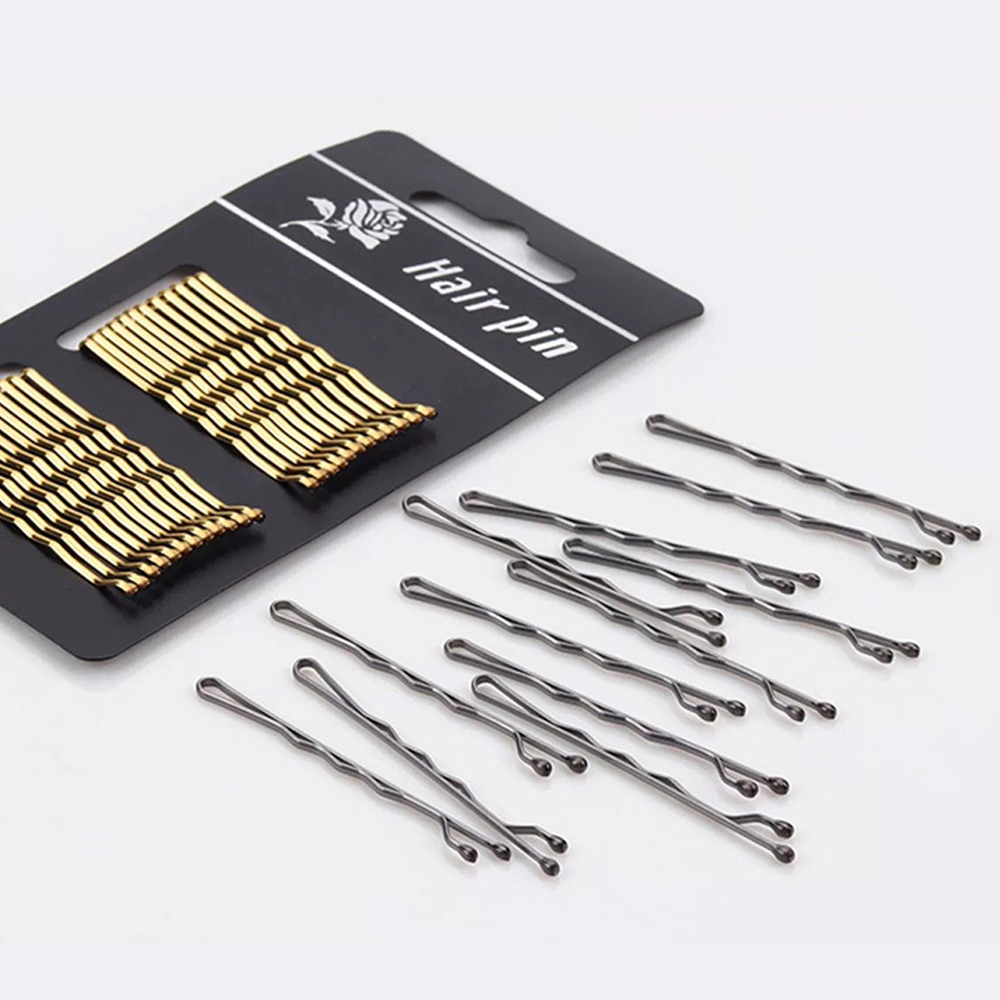 24 unids/set de horquillas neg - Bobby Pin Bulk reseña y precio