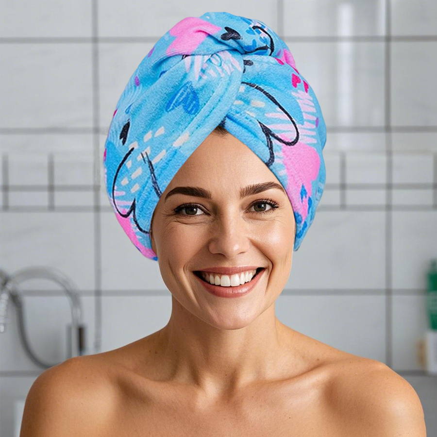 Juego de 2 Toallas Absorbentes - Hair Turban Towel reseña y precio