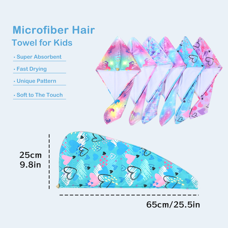 Juego de 2 Toallas Absorbentes - Hair Turban Towel reseña y precio