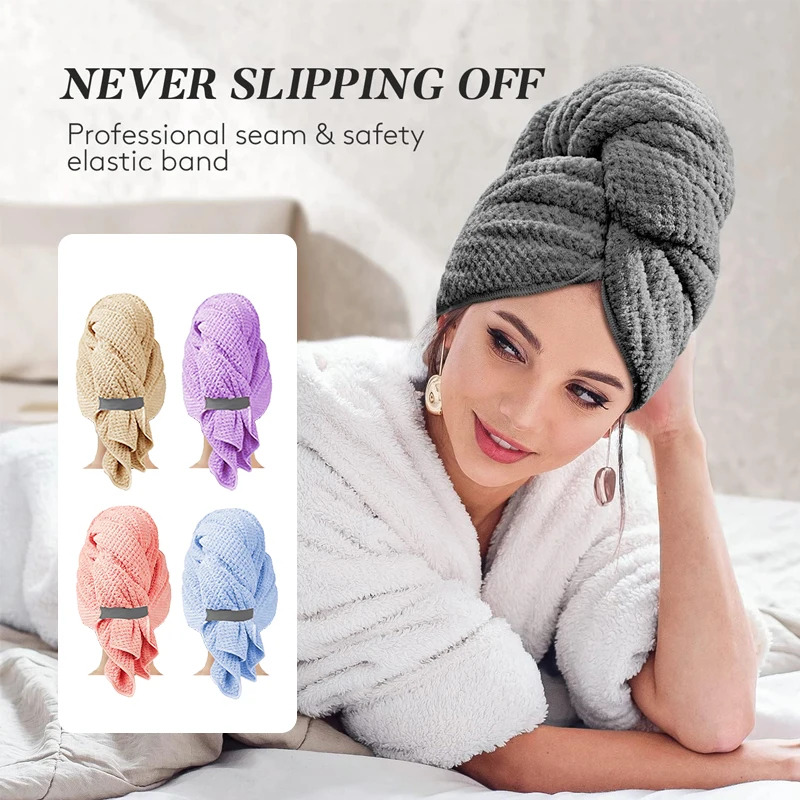 Toalla de microfibra ultra abs - Hair Turban Towel reseña y precio