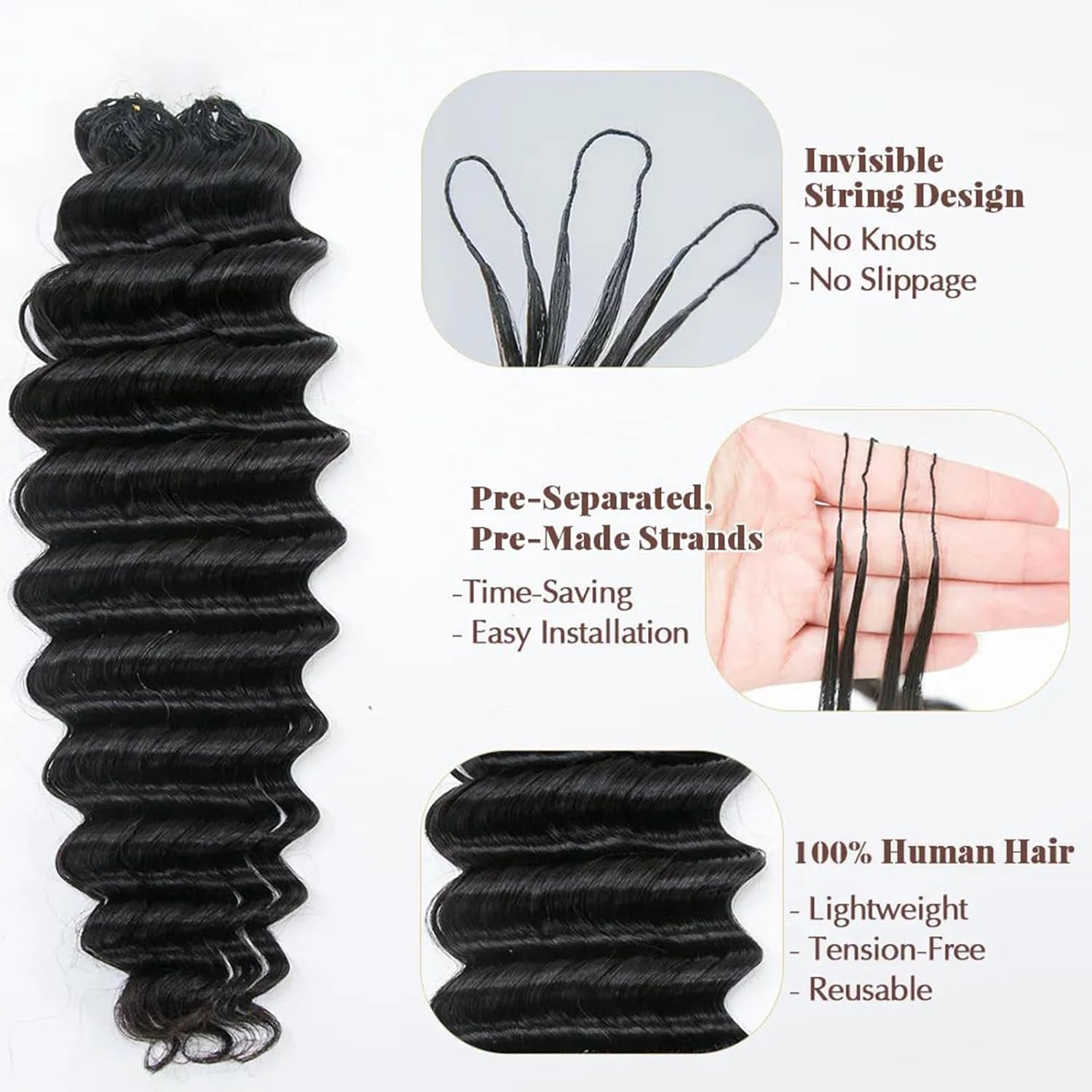 Extensiones de Cabello Humano  - Hair Care Color reseña y precio