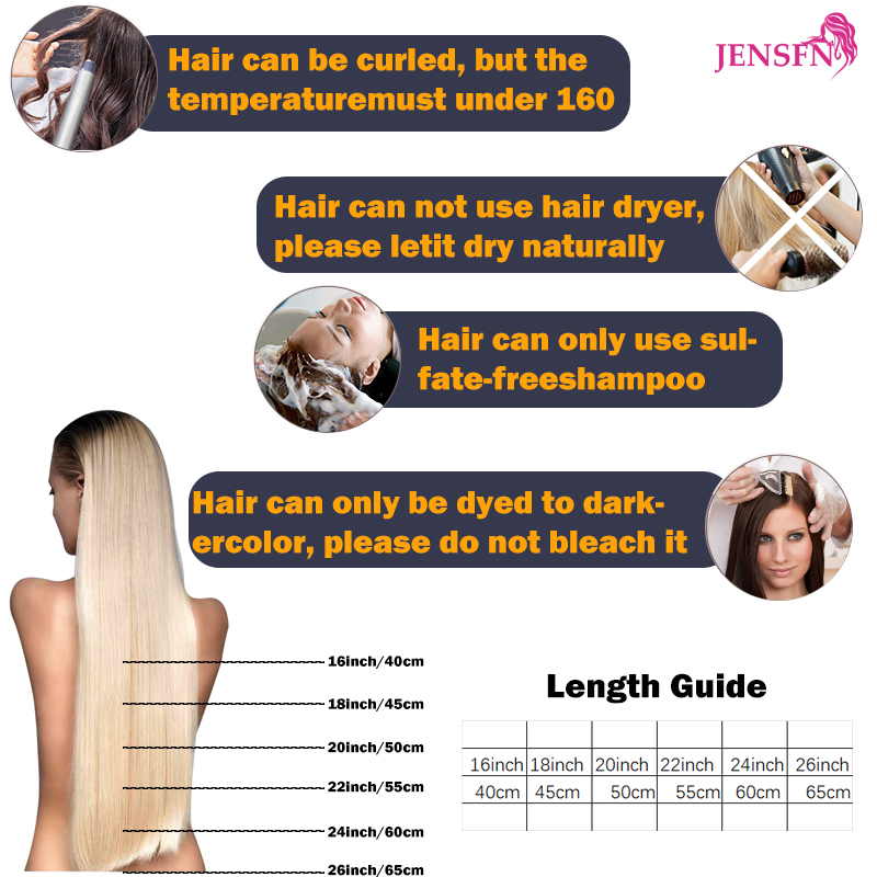 JENSFN-extensiones de cabello  - Hair Care Color reseña y precio