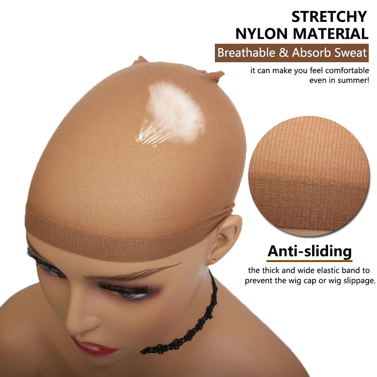 20/30 Uds pelo barato nuevo go - Wig Cap Stocking reseña y precio