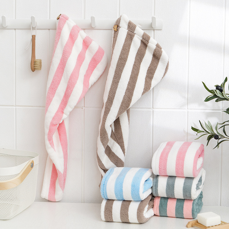 Toalla de microfibra de tercio - Hair Turban Towel reseña y precio