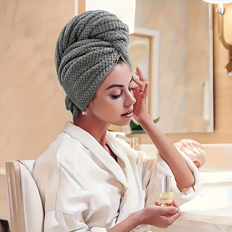 Toalla de Secado Rápido para e - Hair Turban Towel reseña y precio