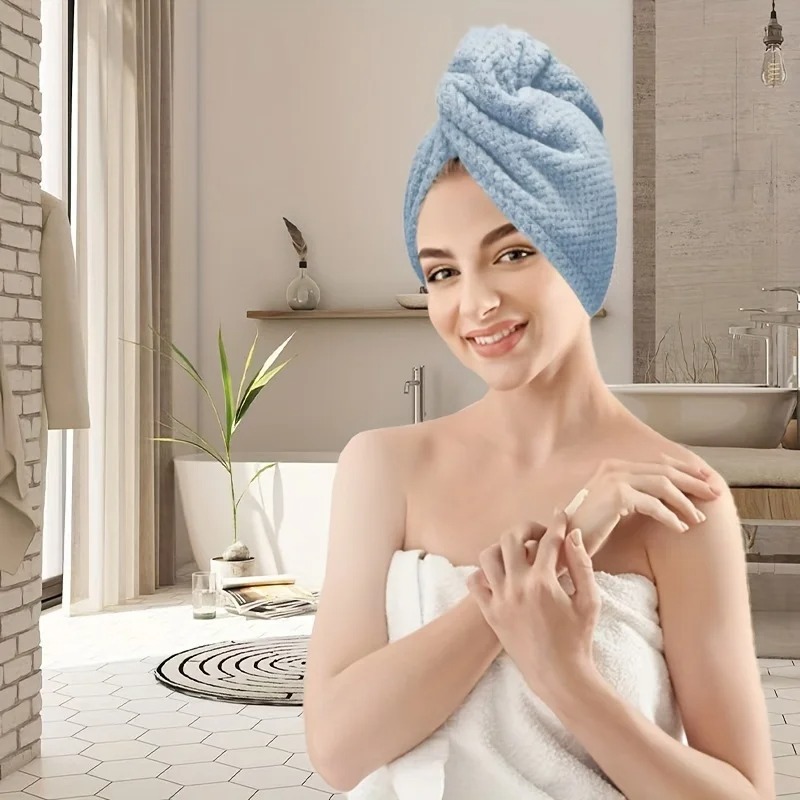 Toalla de Secado Rápido para e - Hair Turban Towel reseña y precio