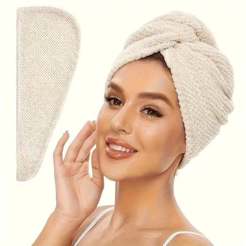 Toalla de Secado Rápido para e - Hair Turban Towel reseña y precio