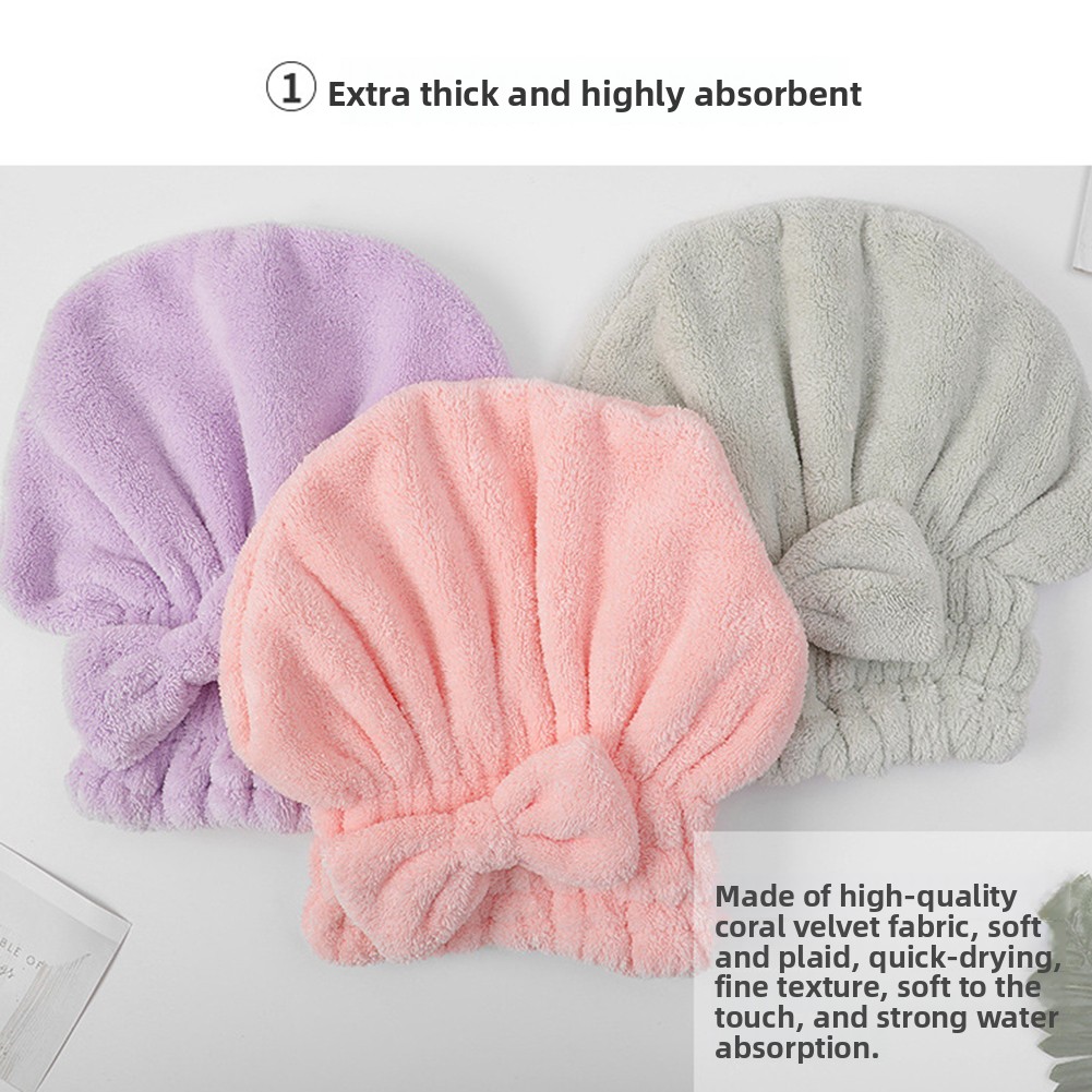 Gorro de ducha con nudo de laz - Hair Care Long Hair reseña y precio