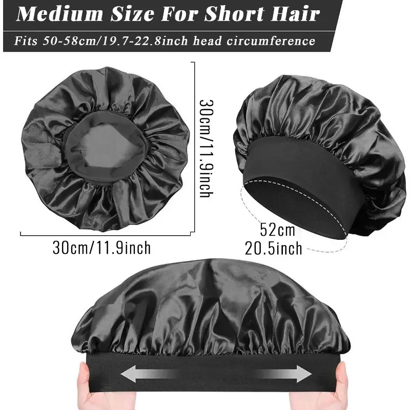 Gorro de Dormir Grande de Saté - Hair Care Long Hair reseña y precio